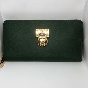 Michael Kors wallet (Dark Green)
